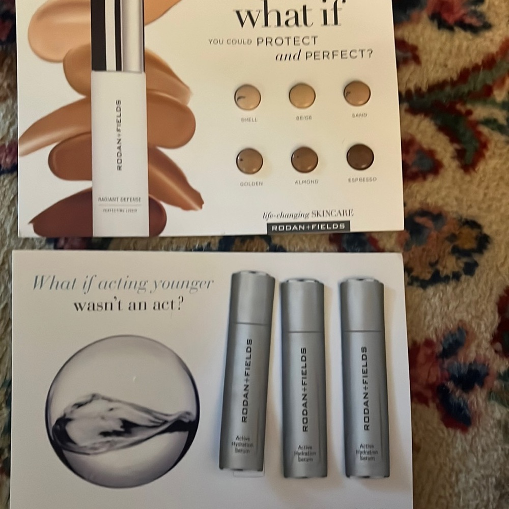 Rodan & Fields sample packs lot-new